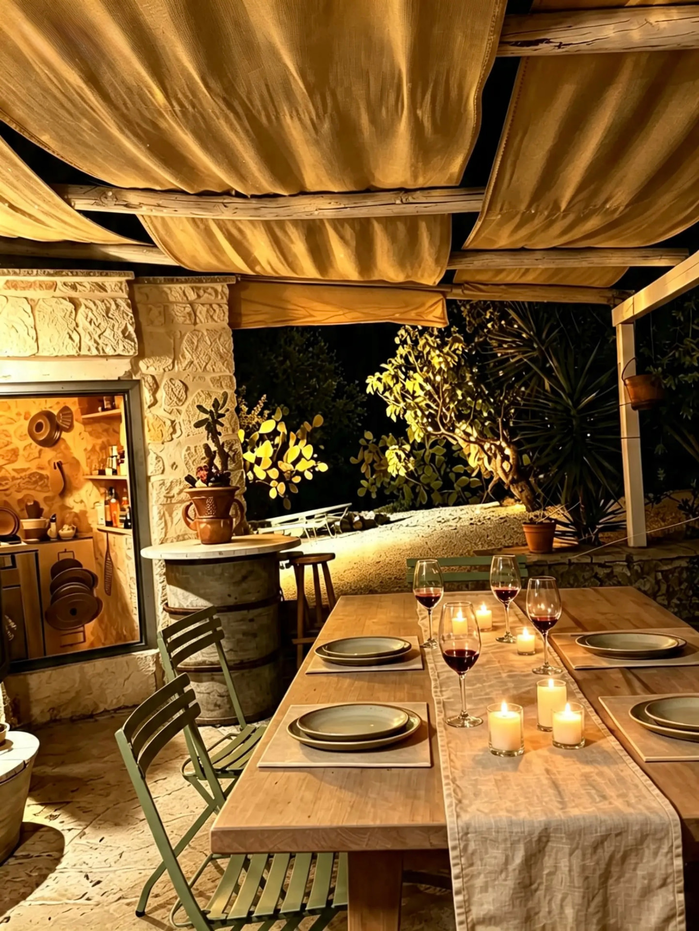 Private jacuzzi and outdoor terrace